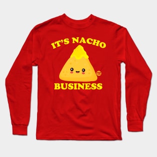 NACHO BUSINESS Long Sleeve T-Shirt